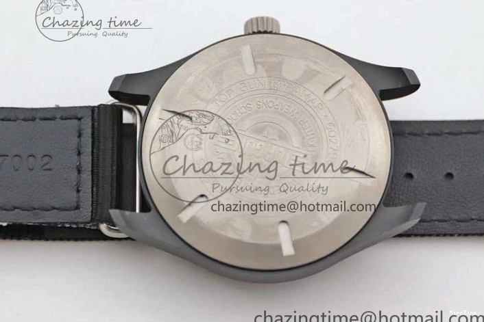 MIROTIME 0213 Mark XVIII ‘TOPGUN SFTI’ Ceramic M+F Best Edition Black Dial on Black Nylon Strap A MultiPurpose 7047